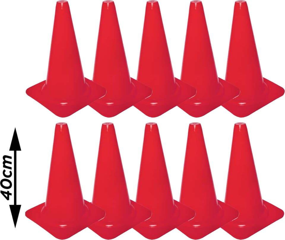 Träningskoner Cawila marking cone L 10er Set 40cm