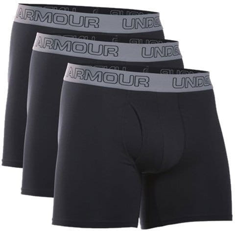 Boxershorts Under Armour Cotton Stretch 6'' 3 Pack