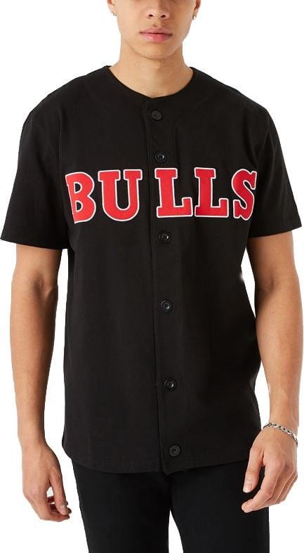 T-shirt New Era New Era Chicago Bulls Outdoor Jersey FBLK