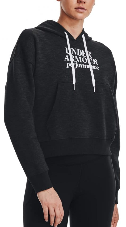 Sweatshirt med huva Under Armour Essential Script Hoodie