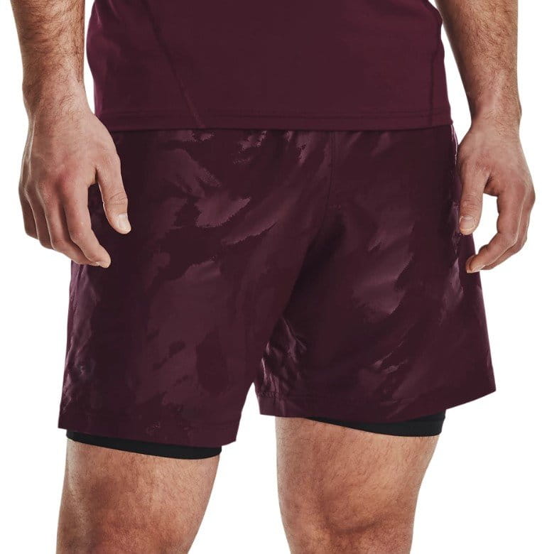 Shorts Under Armour UA Woven Emboss Short-MRN