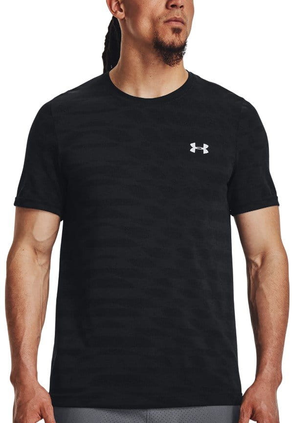 T-shirt Under Armour UA Seamless Ripple SS-BLK